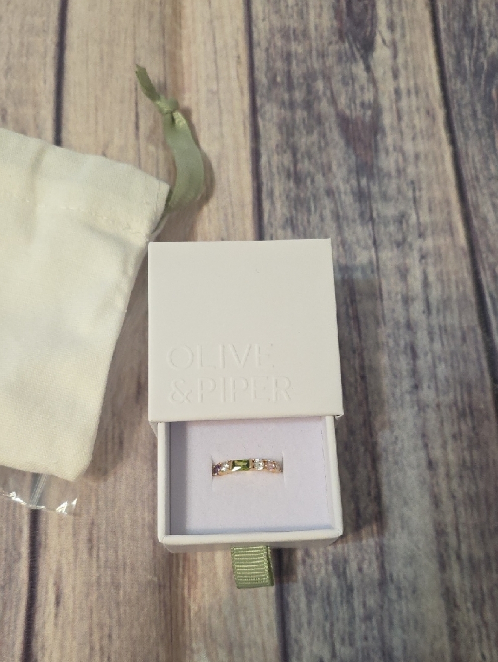 Olive & Piper Vale Ring, Size 6 NWT - Picture 6 of 6